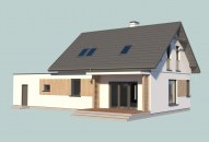 SEVILLA 3B szkielet drewniany z podwójnym garażem